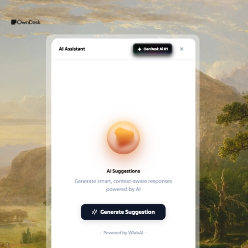 AI automation and reporting interface preview